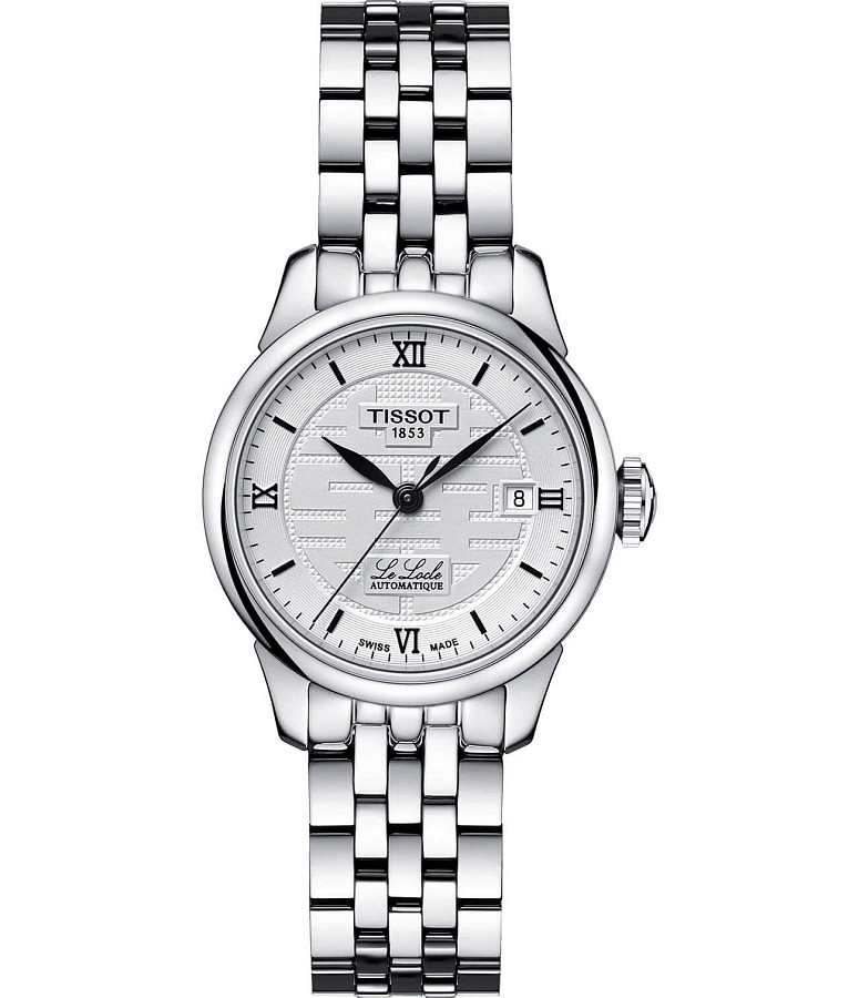 Часы Tissot Le Locle Automatic Double Happiness Lady T41.1.183.35 — женские, белый