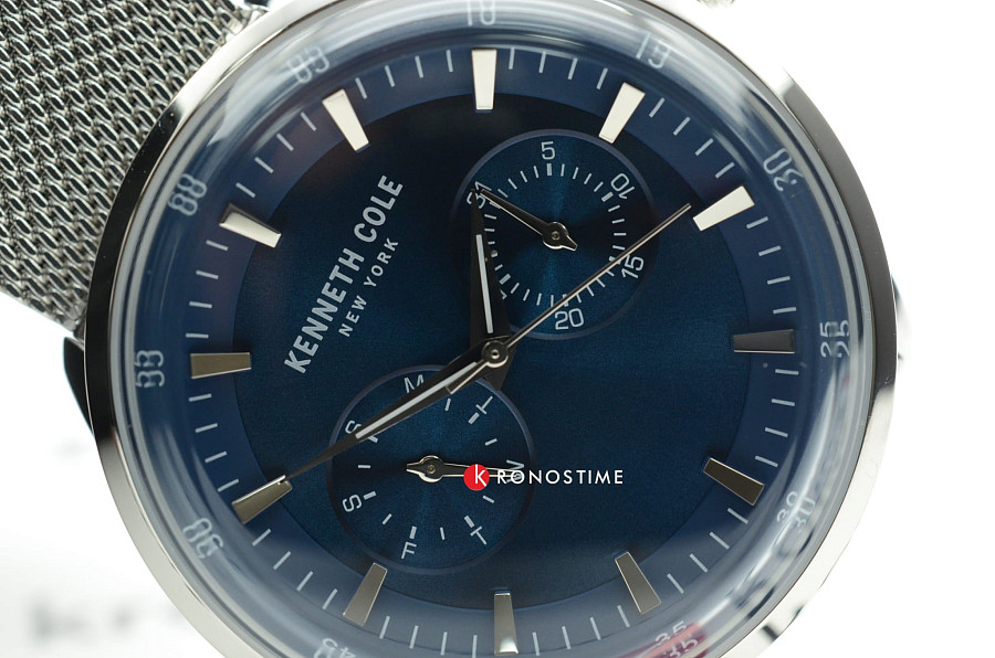 Часы Kenneth Cole KC50577003 — кварцевые, металл сталь