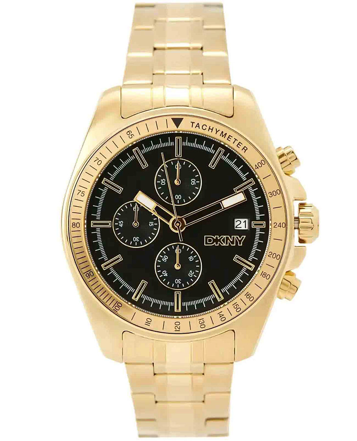 Часы DKNY Central Park Chrono DK1G049M0065 — мужские, черный