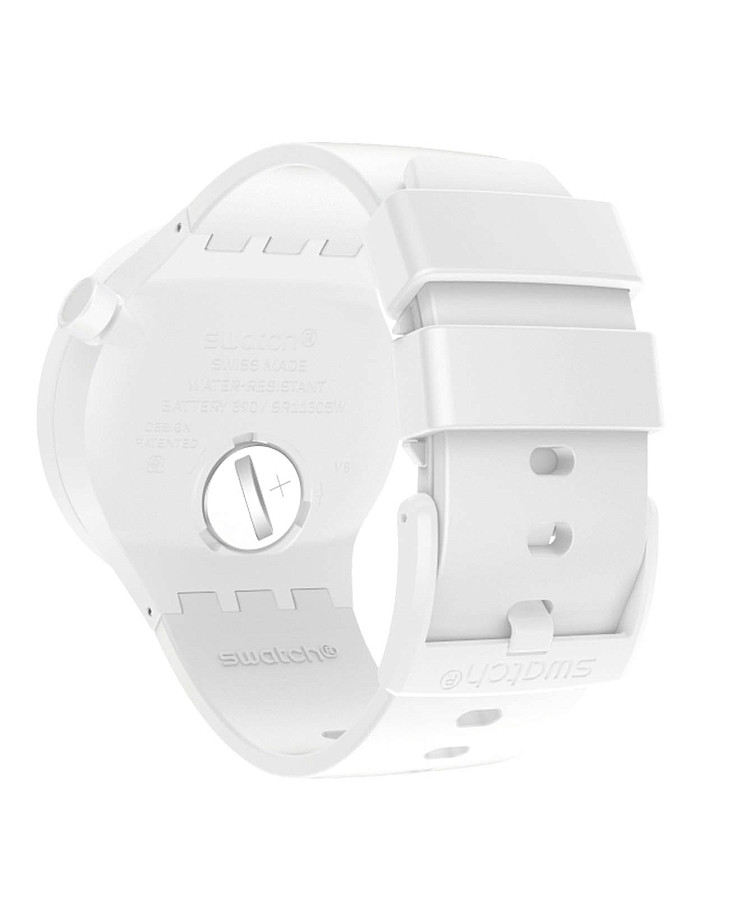 Часы Swatch Big Bold Bioceramic Lacquered SB03W100 — кварцевые, Швейцария, мужские