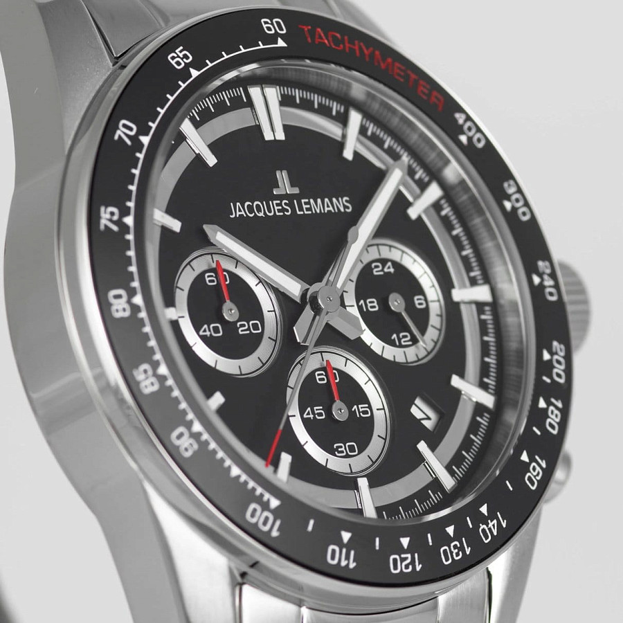 Часы Jacques Lemans Liverpool Diver 1-2207A — металл сталь, Австрия