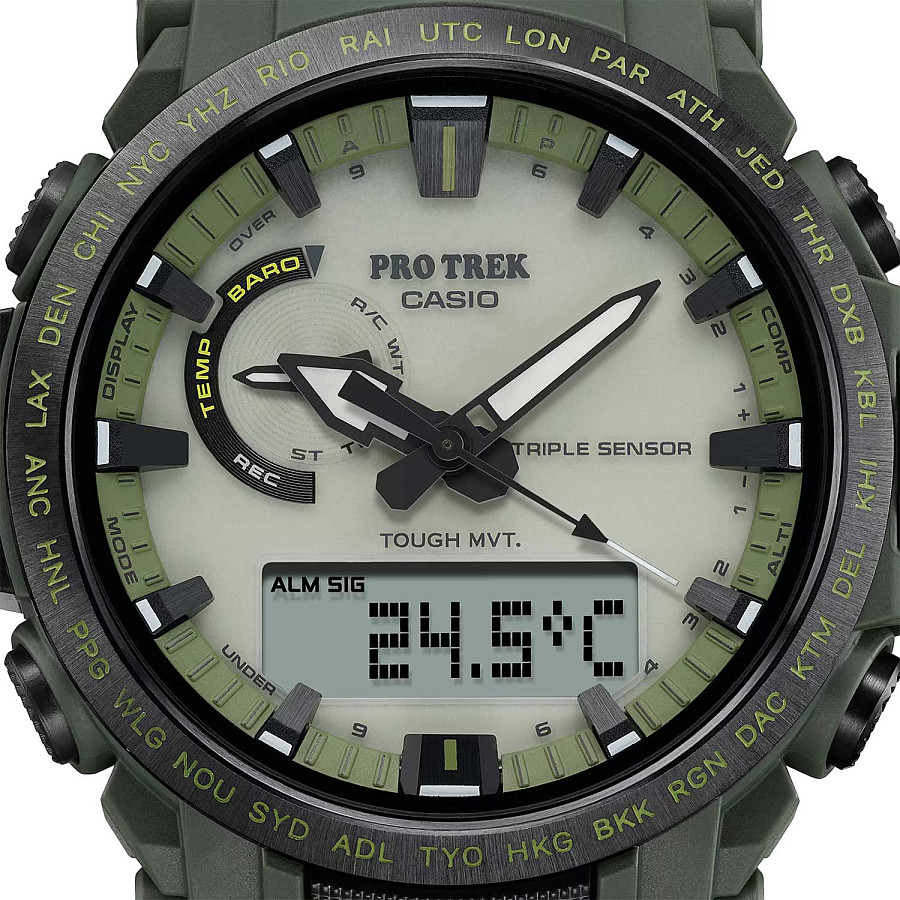 Часы Casio Pro Trek PRW-61LD-3 — артикул PRW-61LD-3