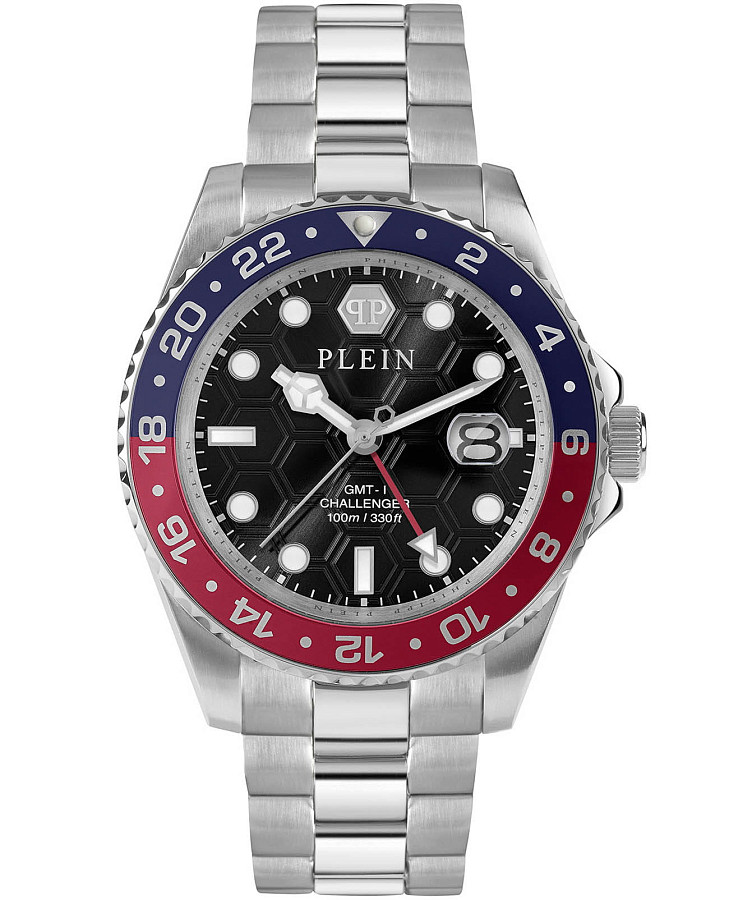Часы Philipp Plein GMT-I Challenger PWYBA0223 — мужские, черный