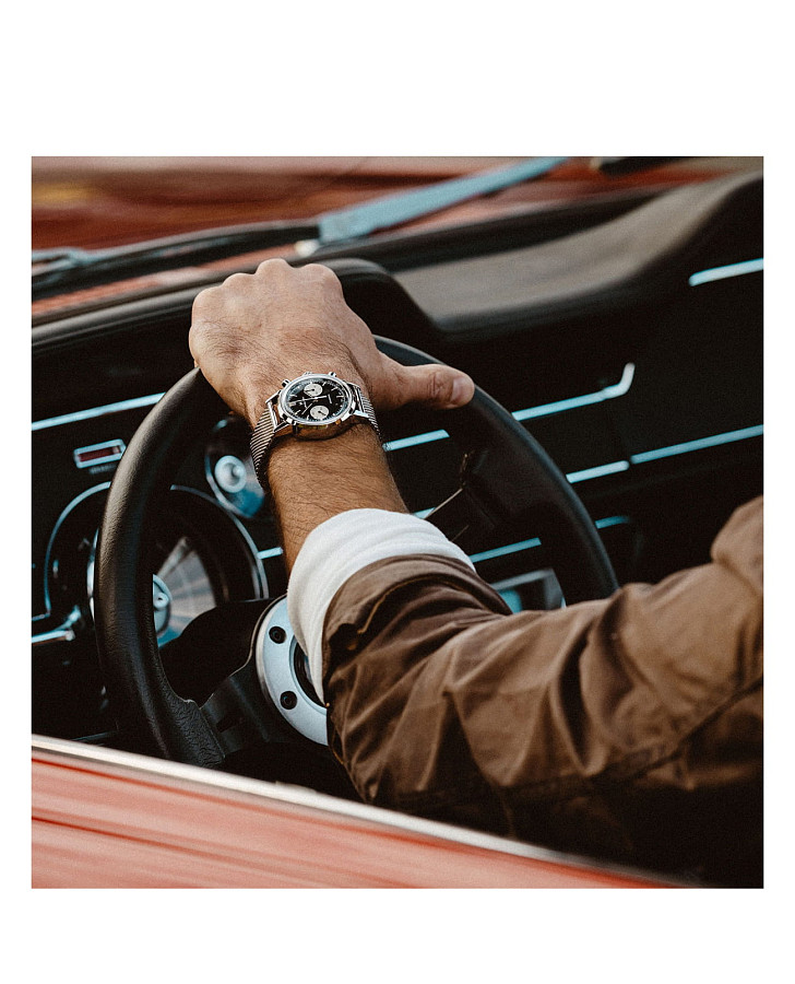 Часы Hamilton American Classic Intra-Matic Chronograph H H38429130 — мужские, нержавеющая сталь