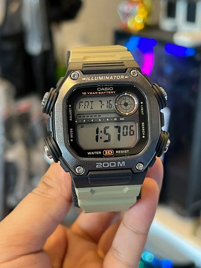Часы Casio Collection DW-291HX-5AVDF (DW-291HX-5A) — Япония, кварцевые