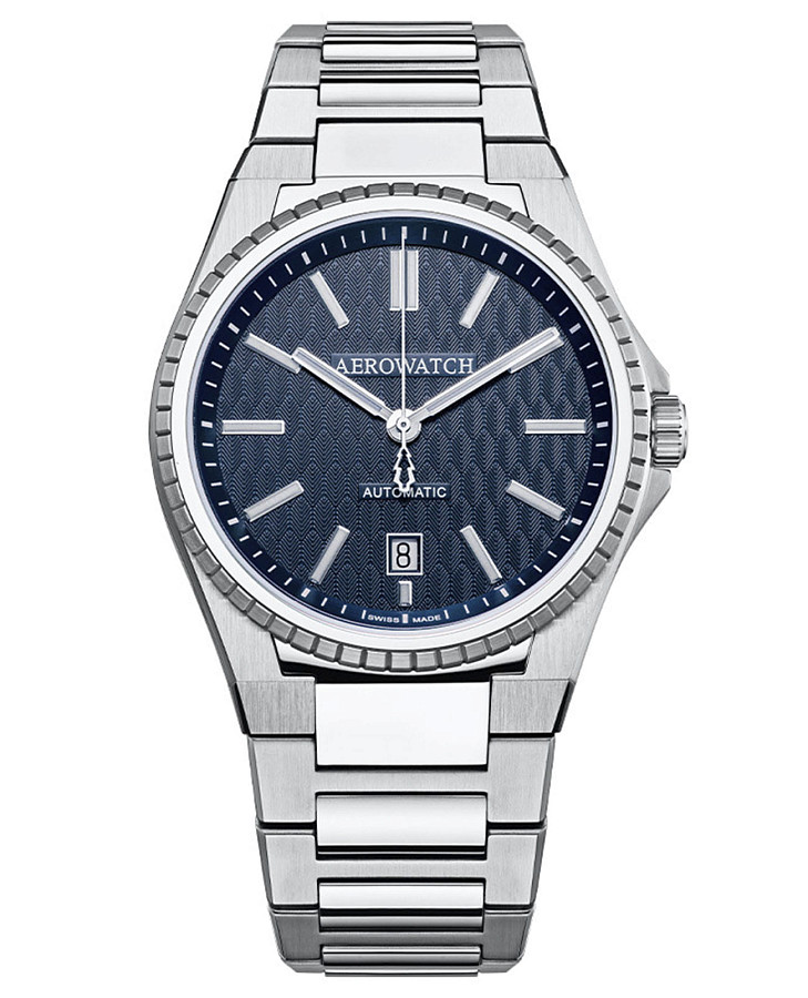 Часы Aerowatch Les Grandes Classiques 60998 AA01 M — мужские, синий