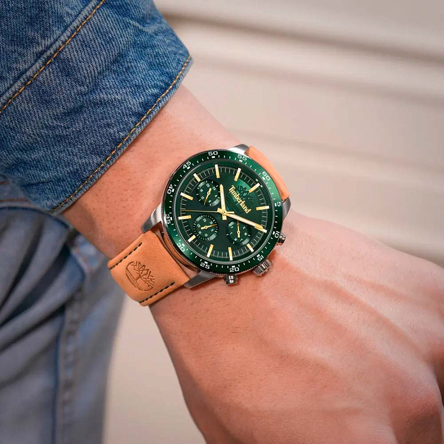 Часы Timberland Parkman TDWGF0029001 — мужские, коричневый