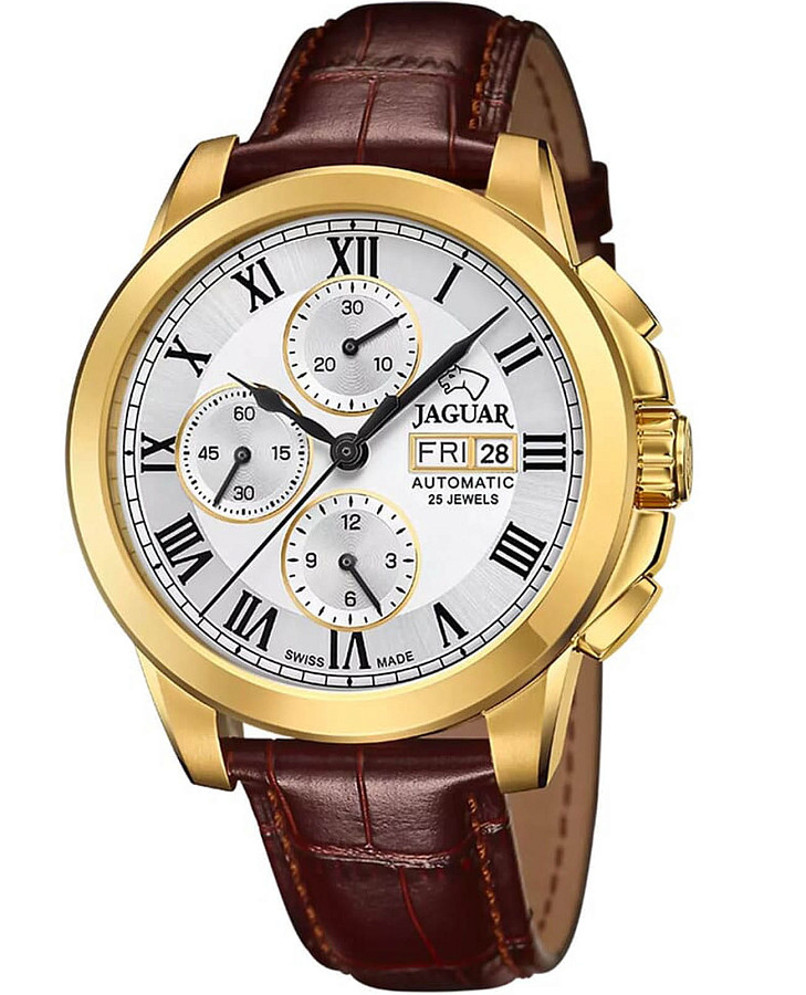 Часы Jaguar Le Chronographe J976/1 — мужские, серебристый