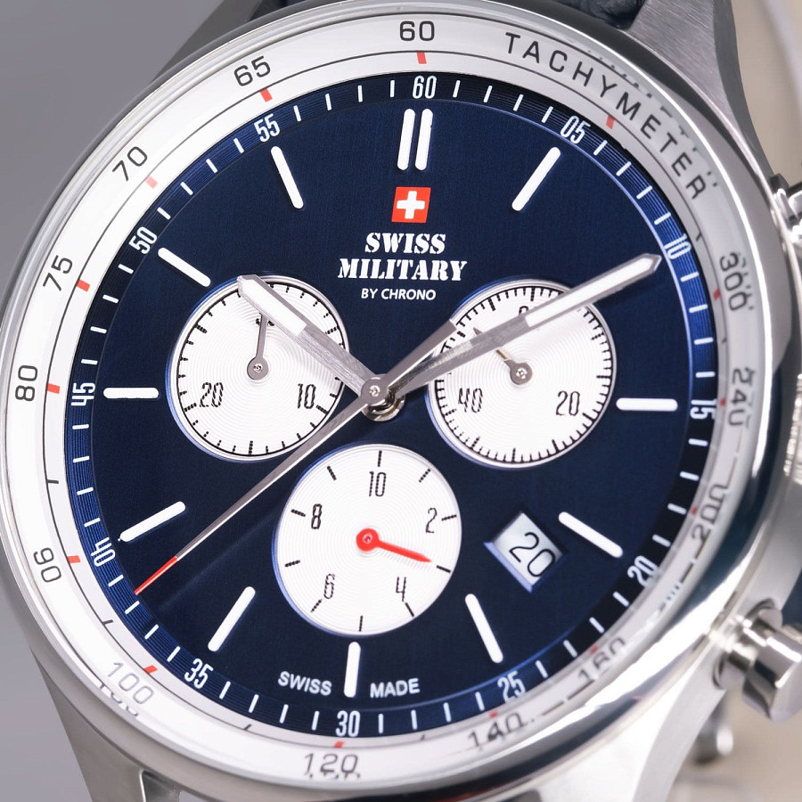 Часы Swiss Military by Chrono Classic SM34081.08 — Швейцария, кварцевые