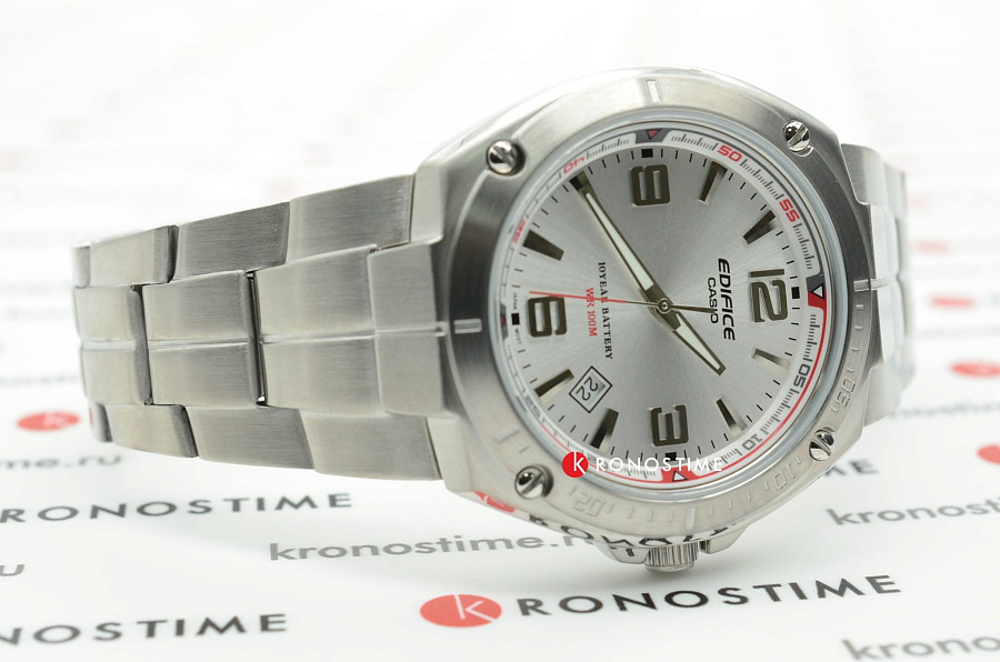 Часы Casio Edifice EF-126D-7A — кварцевые, металл сталь