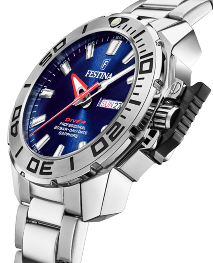Часы Festina The Originals F20665/1 — кварцевые, сталь металл