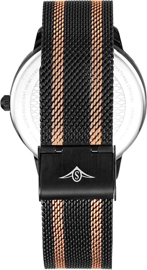 Часы Stuhrling Symphony 3998.6 — кварцевые, сталь металл