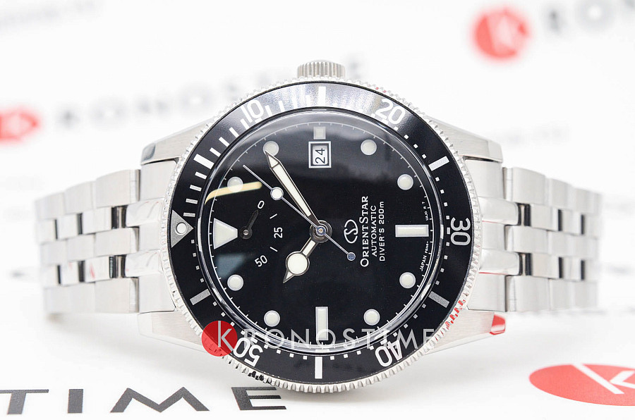 Часы Orient Star RE-AU0601B (RK-AU0601B) — механические, металл сталь