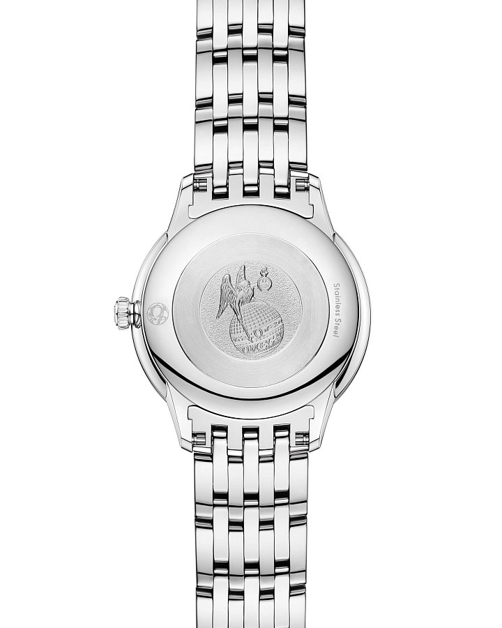 Часы Omega De Ville Prestige 434.10.28.60.03.002 — кварцевые, сталь металл