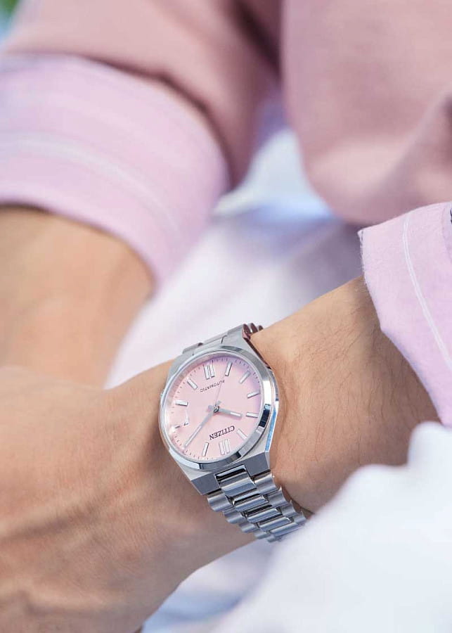 Часы Citizen Tsuyosa NJ0200-50Z — сталь металл, Япония