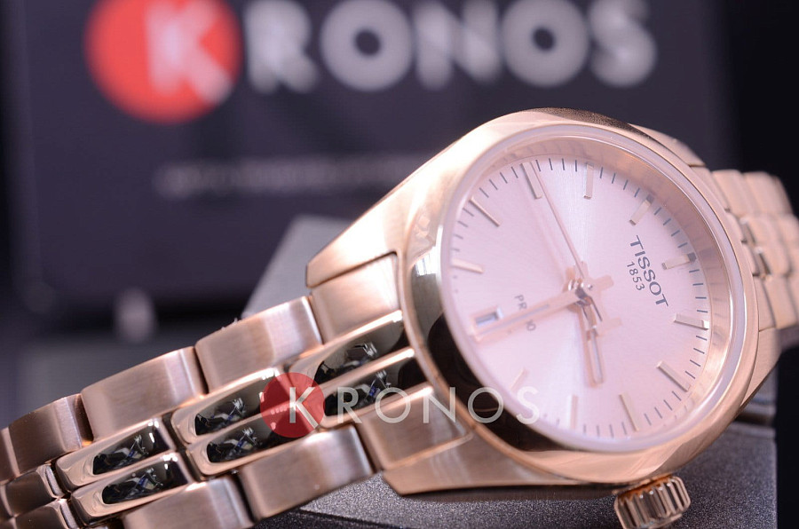 Часы Tissot PR 100 Lady Small T101.010.33.451.00 — женские, сталь c pvd покрытием