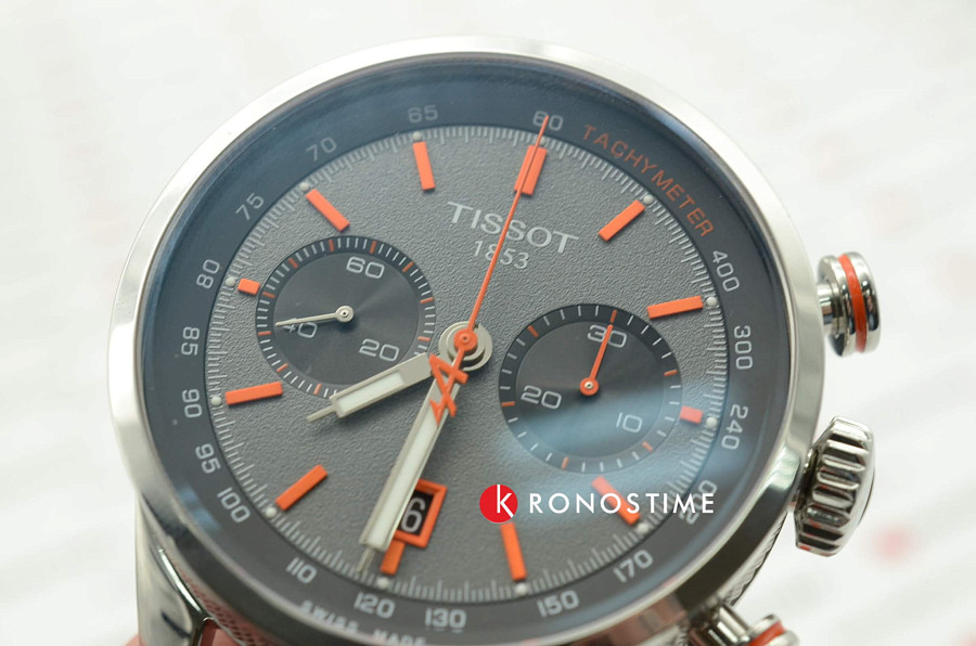 Часы Tissot Alpine On Board Automatic Chronograph T123.427.16.081.00 — сталь металл, мужские, Швейцария