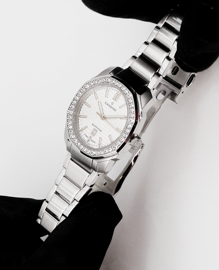 Часы Candino Lady Elegance Date C4756/1 — сталь, Швейцария