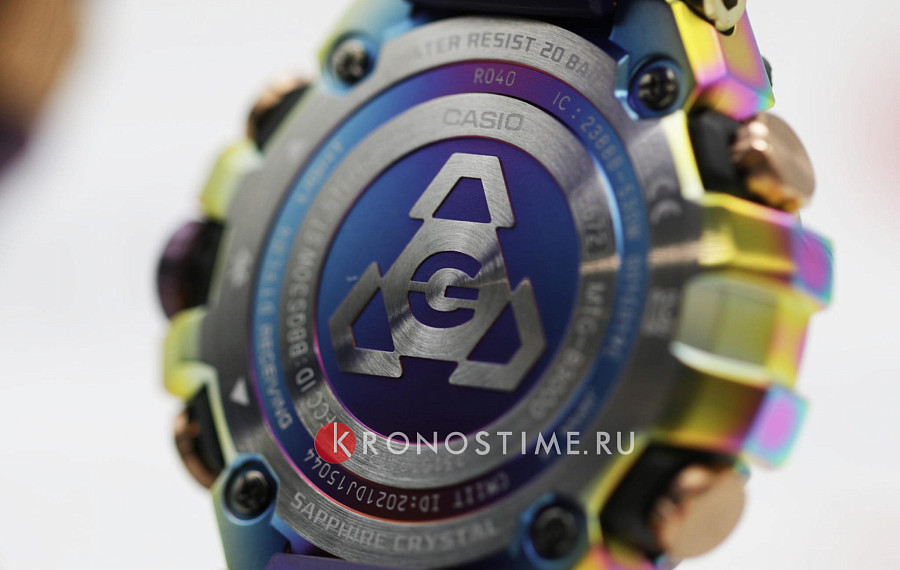 Часы Casio G-Shock MTG-B3000PRB-1A — пластик металл сталь, мужские, Япония