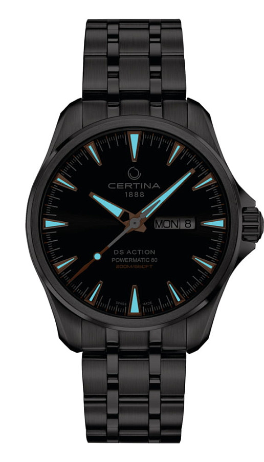 Часы Certina DS Action Day-Date C032.430.11.081.01 — нержавеющая сталь, мужские