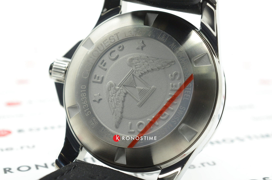 Часы Longines Conquest L3.759.4.58.0 — Швейцария, кварцевые