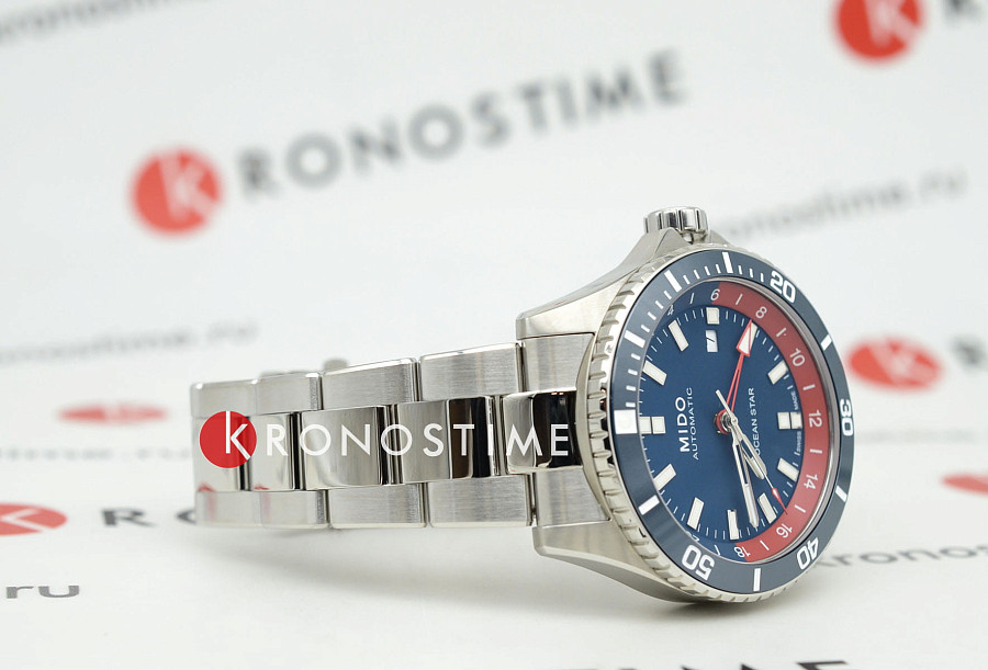Часы Mido Ocean Star GMT M026.629.11.041.00 — Швейцария, механические