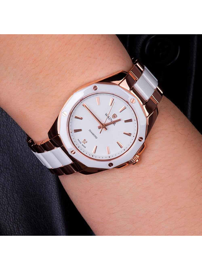 Часы Wainer Diamond WA.18050-C — металл сталь, Швейцария