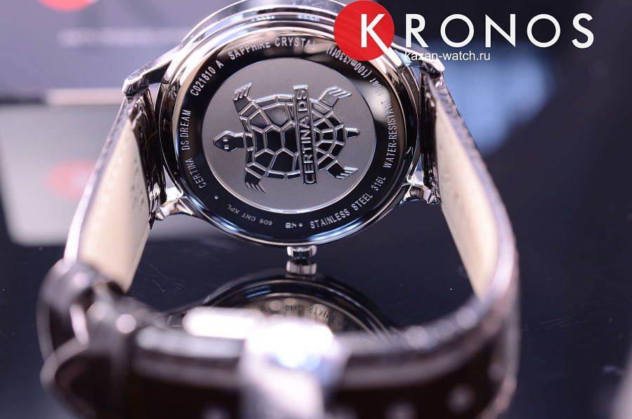 Часы Certina DS Dream 38mm C021.810.16.297.00 — кожаный, женские