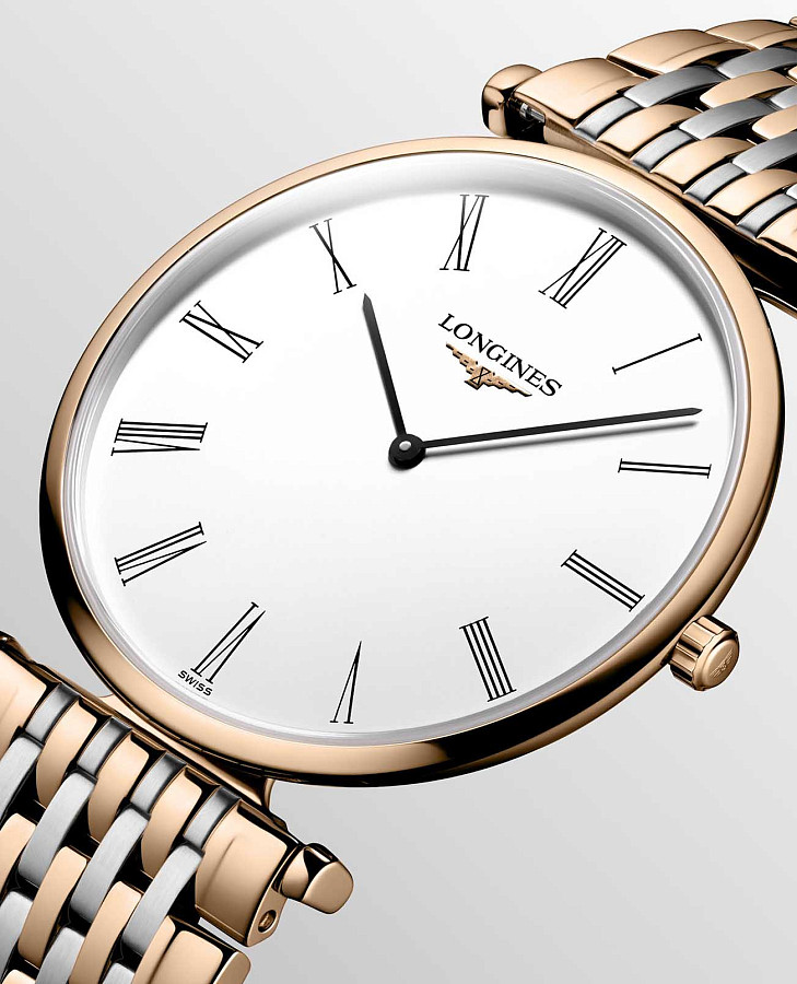 Часы Longines La Grande Classique L4.709.1.21.7 — кварцевые, металл сталь