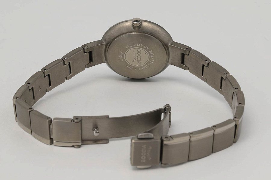 Часы Boccia Titanium 3308-01 — серебристый, титан металл