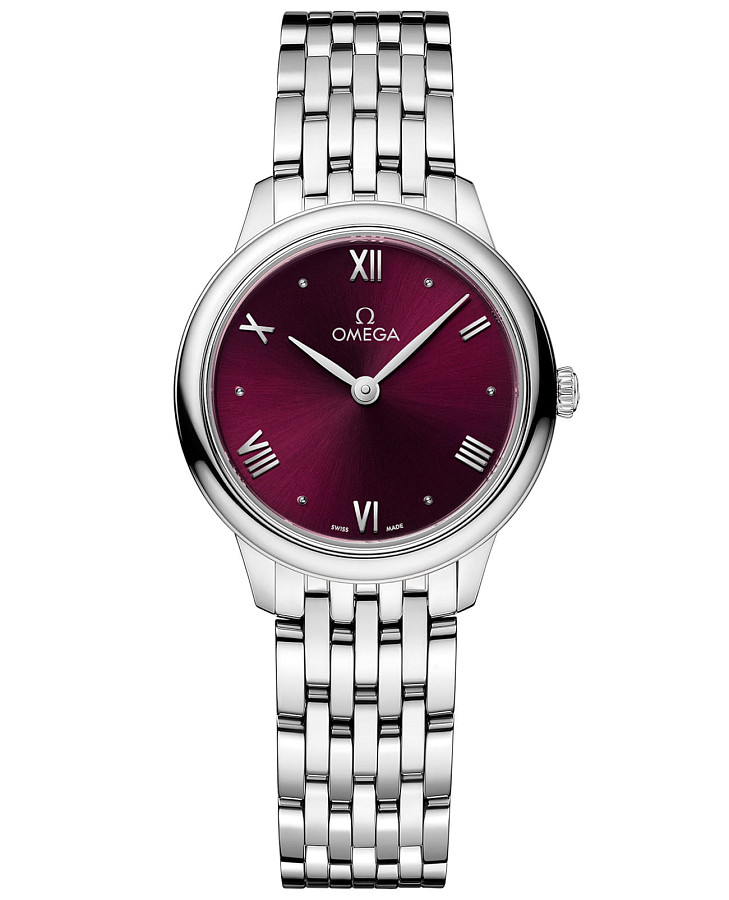 Часы Omega De Ville Prestige 434.10.28.60.11.001 — женские, красный