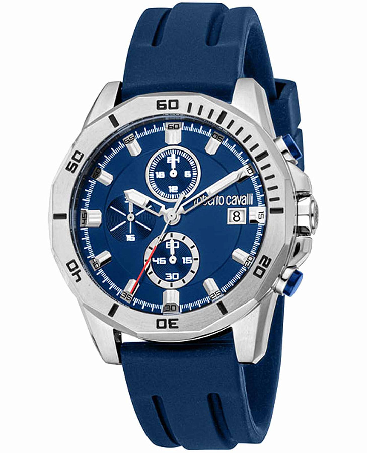 Часы Roberto Cavalli Uomo Sport III RC5G109P0025 — мужские, синий