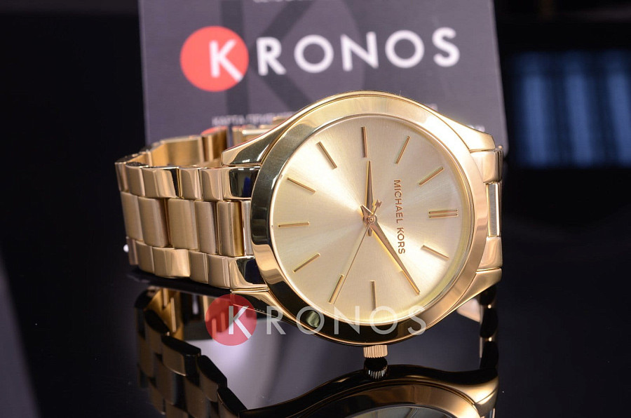 Часы Michael Kors Portia MK3179 — женские, нержавеющая сталь + золото 18к