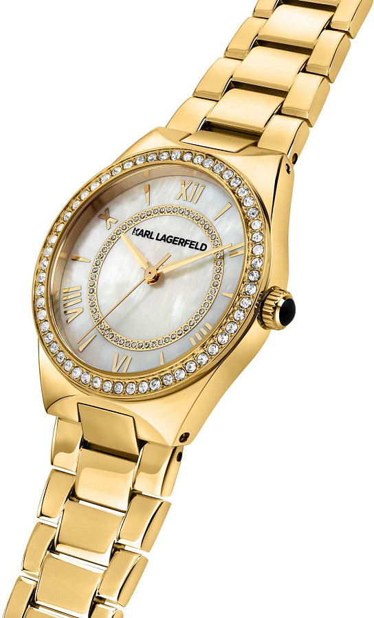 Часы Karl Lagerfeld Hamburg R0553105501 — женские, золотистый