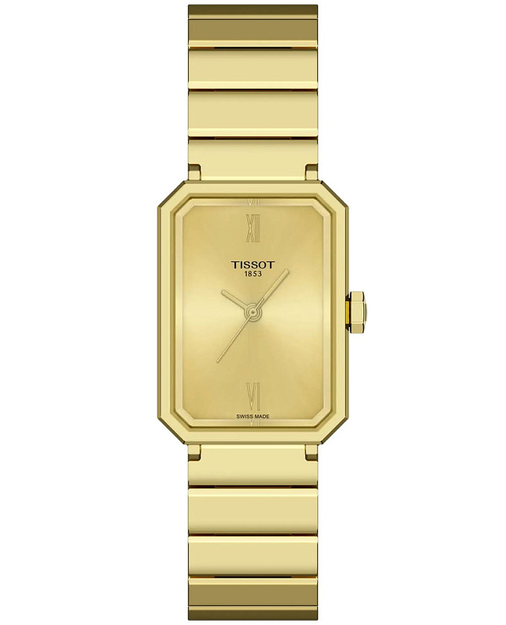 Часы Tissot SRV 30 mm T160.110.33.023.00 — женские, золотой