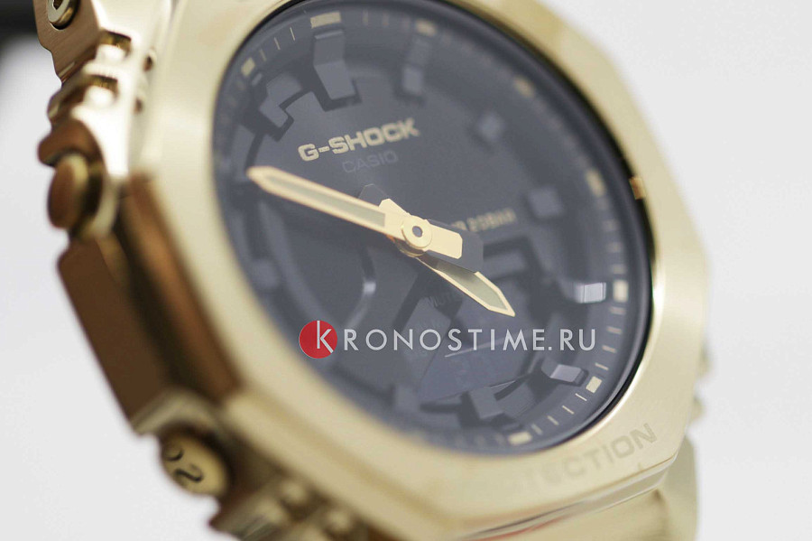 Часы Casio G-Shock GM-S2100GB-1ADR (GM-S2100GB-1A) — мужские, электронные