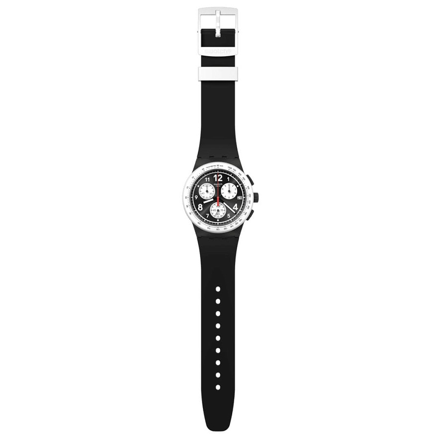 Часы Swatch Chrono 42 Standard SUSB420 — пластик, Швейцария