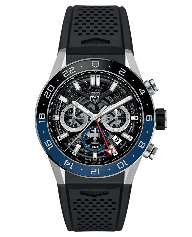 Часы TAG Heuer Carrera CBG2A1Z.FT6157 — мужские, черный