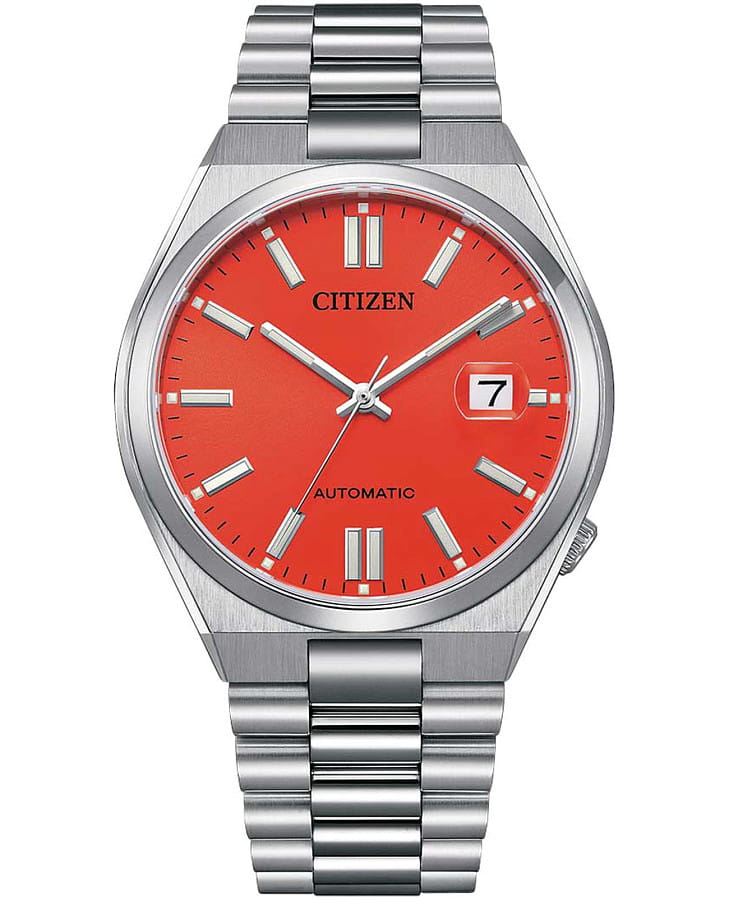 Часы Citizen Tsuyosa NJ0158-89W — мужские, красный