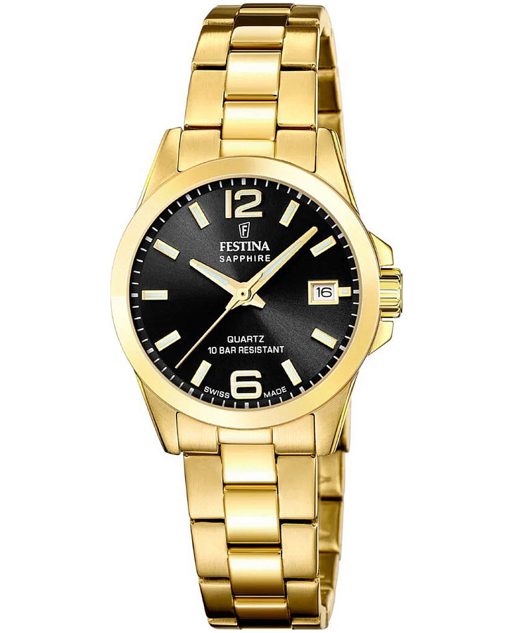 Часы Festina Swiss Made F20050/4 — женские, черный