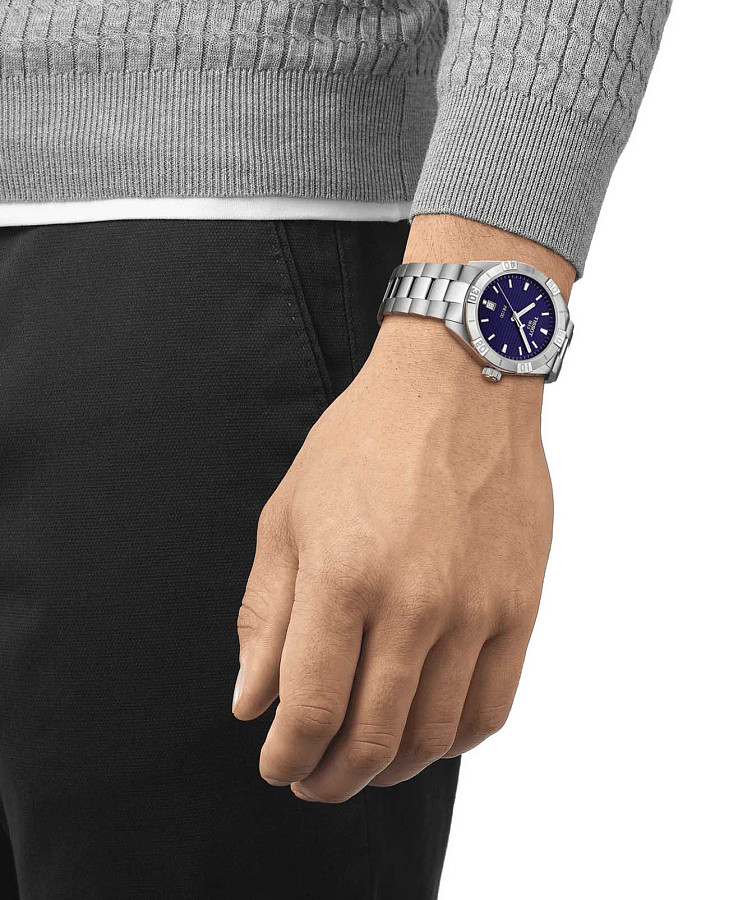 Часы Tissot PR 100 Sport Gent T101.610.11.041.00 — кварцевые, сталь металл