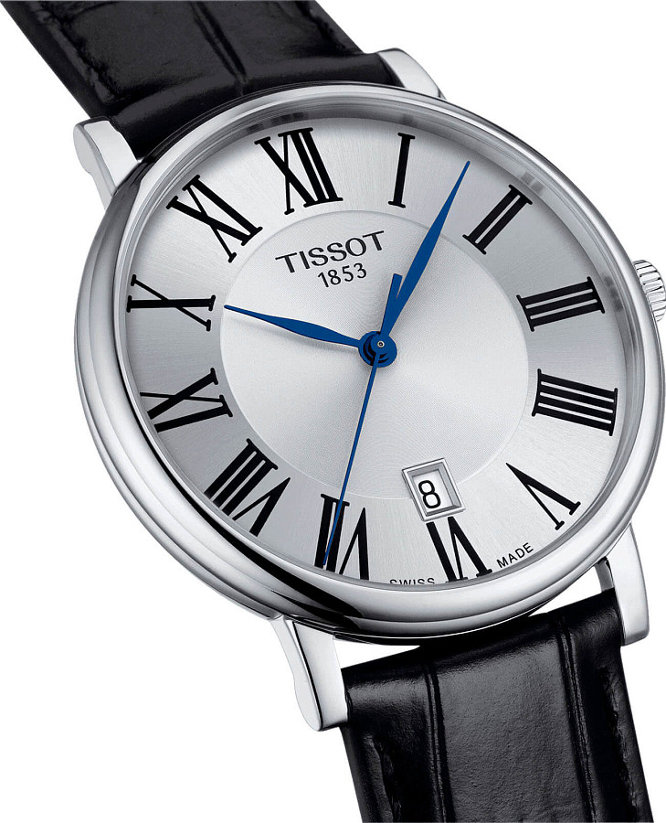 Часы Tissot Carson Premium T122.410.16.033.00 — сталь металл, Швейцария