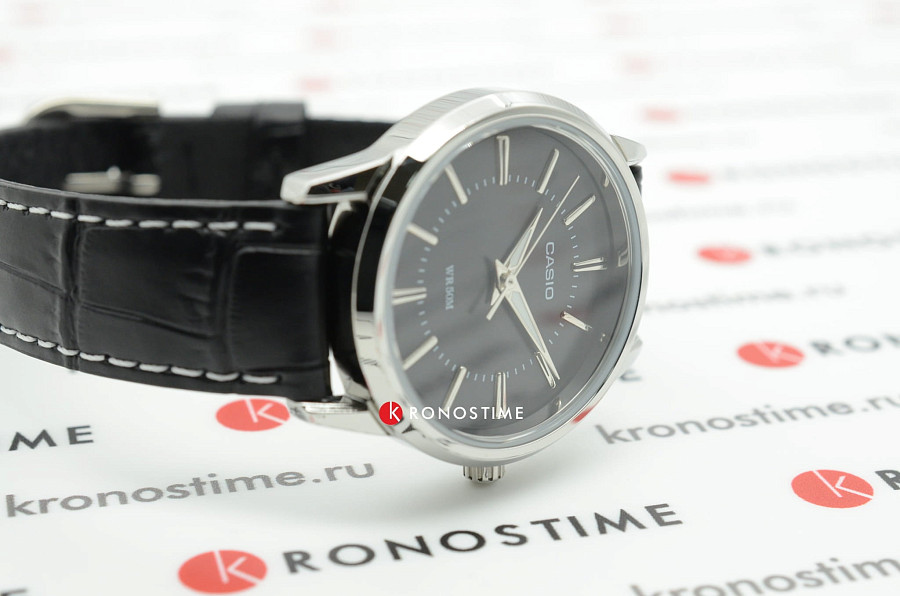Часы Casio LTP-1303L-1A — кожаный, женские