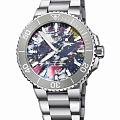 Швейцарские механические часы Oris Aquis 01 733 7766 4150-Set