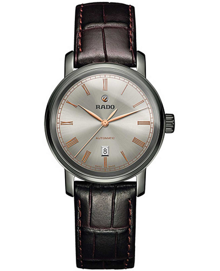 Часы Rado Diamaster R14026105 — женские, серебристый