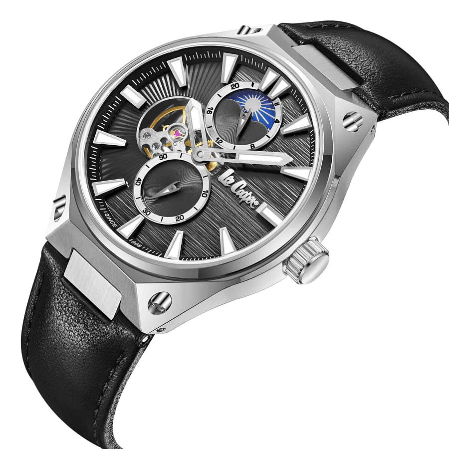 Часы Lee Cooper LC08122.351 — механические, металл сталь