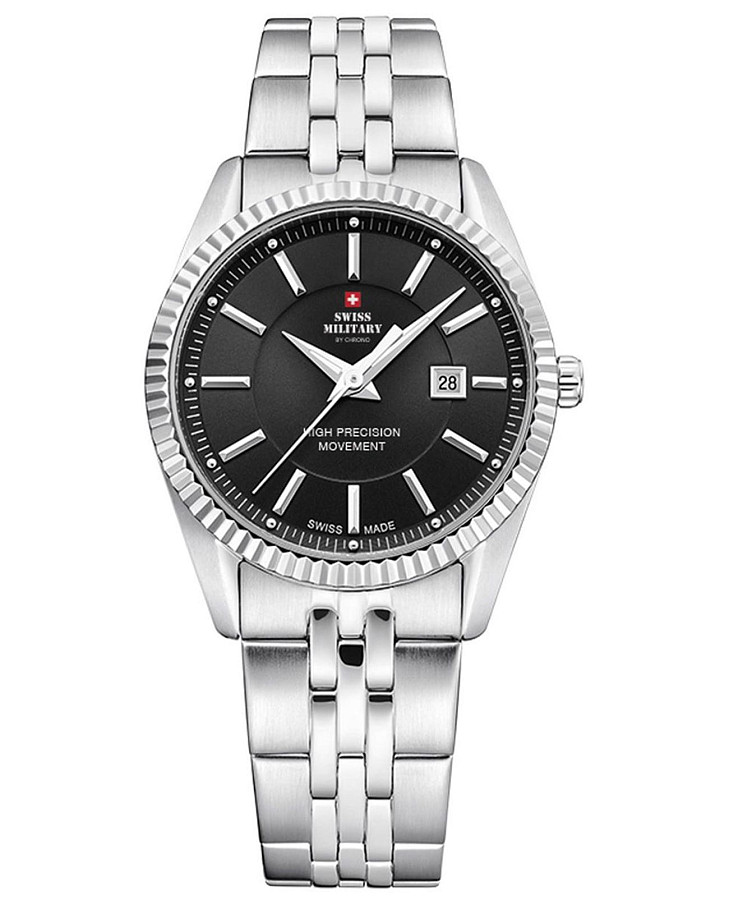 Часы Swiss Military by Chrono Сверхточные SM34066.01 — женские, черный