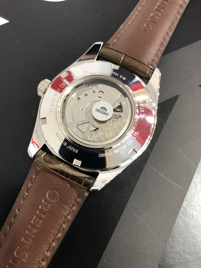 Часы Orient Star DK05004K (SDK05004K) — мужские, кожаный