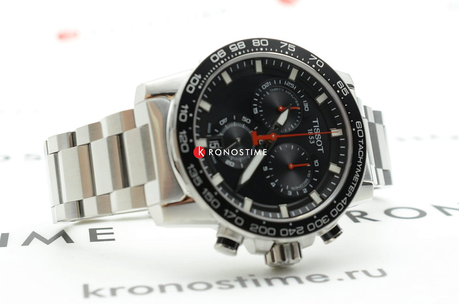 Часы Tissot SuperSport Chrono T125.617.11.051.00 — мужские, нержавеющая сталь