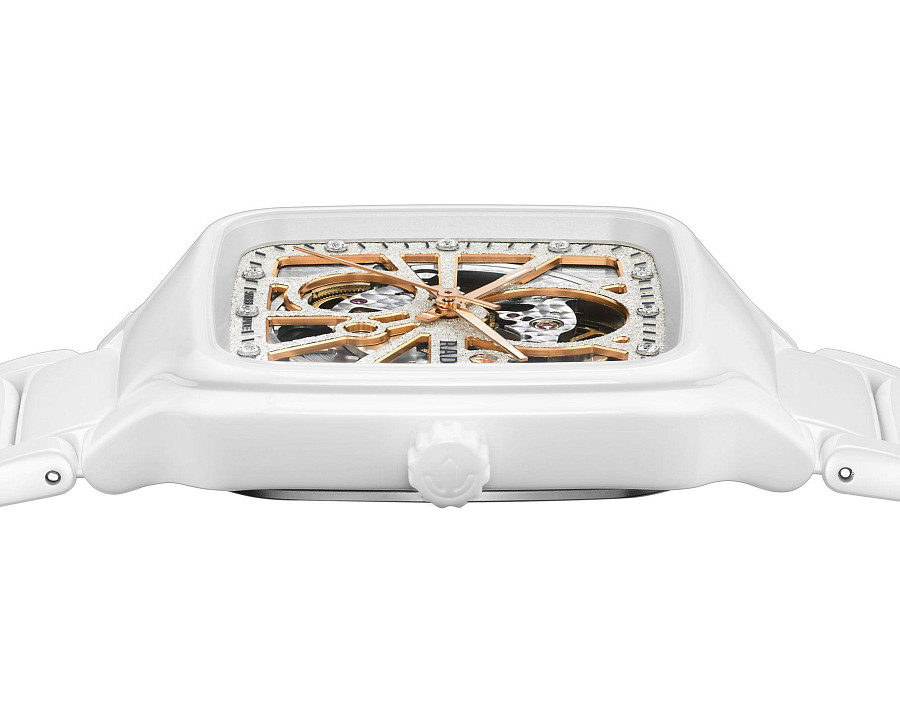 Часы Rado True Square Automatic Open Heart Sparkling R27073722 — керамика, Швейцария